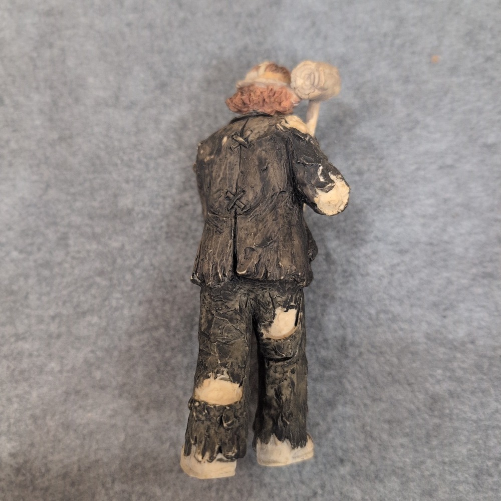 Emmett Kelly Jr. Collectibles Clown‎ Figurine Holding Mallet Torn Clothes - Picture 4 of 6